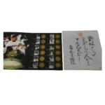 野球サイン色紙 巨人メダルコレクション 長嶋茂雄