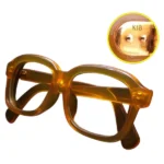 鼈甲(ベッ甲)メガネ 総重量60.2g 金具K18金