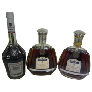 マーテル ナポレオン XOスプリーム ブランデー コニャック 3本セット