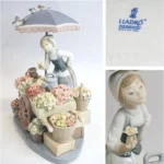 リヤドロ ( LLADRO ) 公園通りの花屋さん