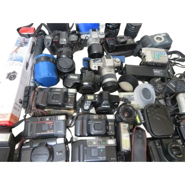 大量カメラ まとめて ジャンク扱 Manfrotto ミノルタ α8700i α Sweet