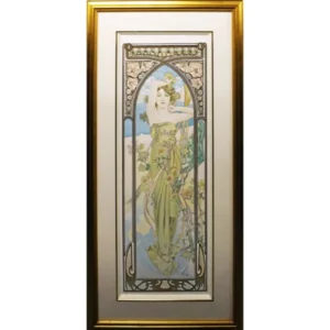 絵画 アルフォンス・ミュシャ 昼の輝き