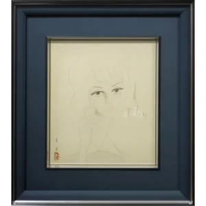 絵画 東郷青児 婦人像