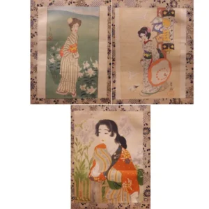 絵画 竹久夢二 広重 池田蕉園 版画他　