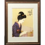 絵画 竹久夢二 産衣