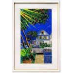 絵画 鈴木英人 ノーザンソング 夏 オープンカー