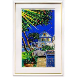 絵画 鈴木英人 ノーザンソング 夏 オープンカー