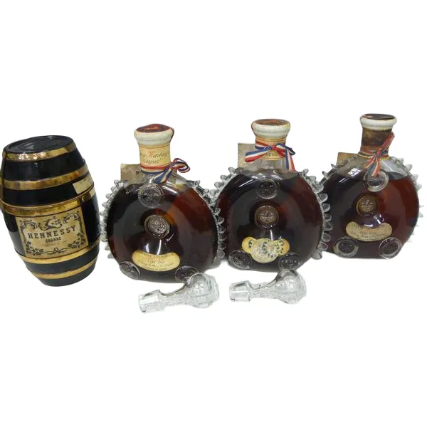 ヘネシー レミーマルタン VSOP ルイ13世 4本まとめ 」の参考買取価格 