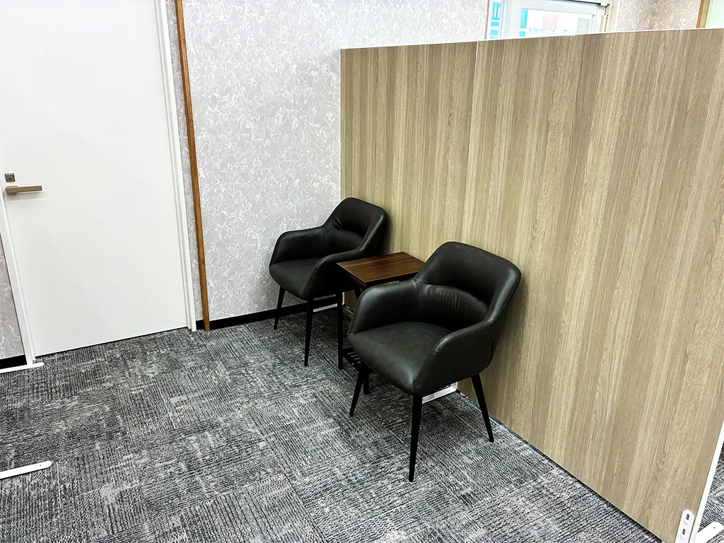 待合席もございます。