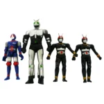仮面ライダー ブラック 世紀王シャドームーン バイオライダー ソフビ各種 計4点