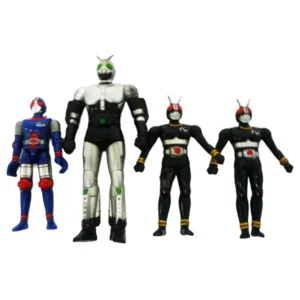 仮面ライダー ブラック 世紀王シャドームーン バイオライダー ソフビ各種 計4点