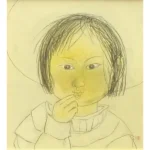絵画 岡本弥寿子 素描