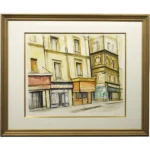 絵画 荻須高徳 モントルグイユ通り