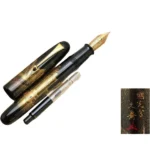 パイロット PILOT ナミキ 万年筆1点 ペン先14K 蒔絵 國光會 国光会 銘/吉田久斎
