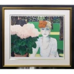 絵画 J.P.カシニョール あじさいとオード