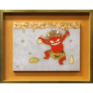 絵画 瀧下和之 桃太郎図 花見酒 」の参考買取価格(相場)｜ 絵画 瀧下和