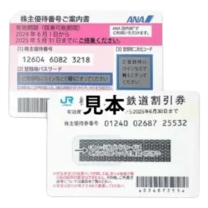 株主優待券