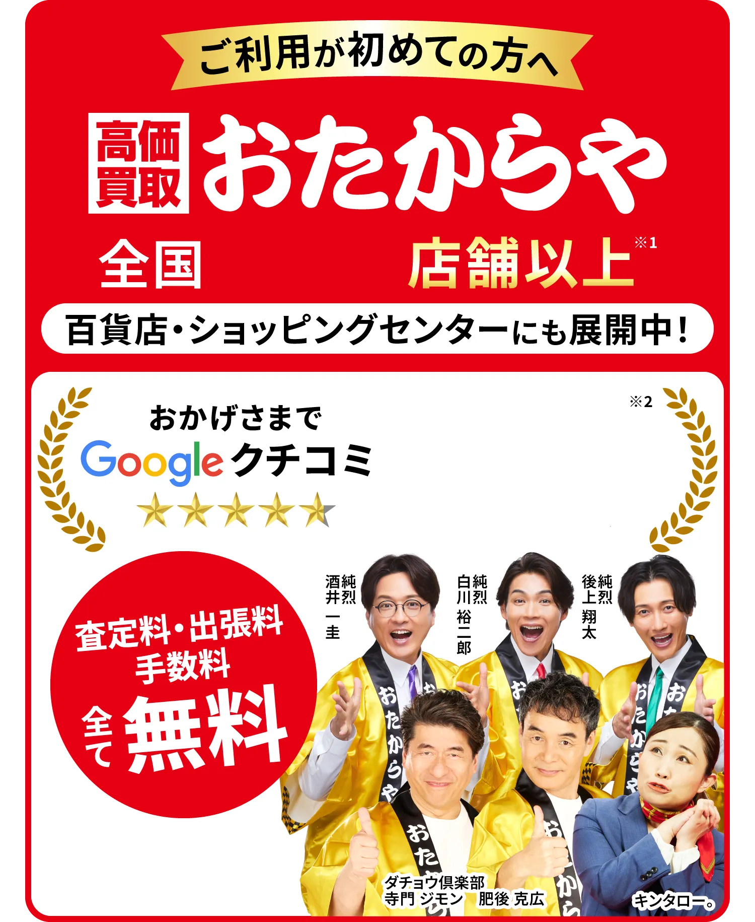査定方法をご紹介