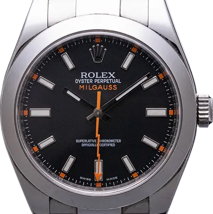 ミルガウス 116400 SS ブラック