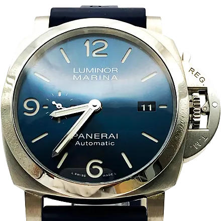 オフィチーネ・パネライ ルミノール マリーナ SS/ラバー ネイビー PAM01313