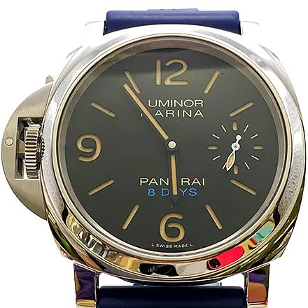 オフィチーネ・パネライ ルミノール レフトハンド SS ブラック PAM00796