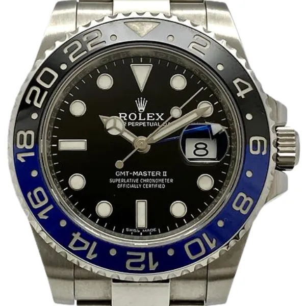 ロレックス GMTマスターII 116710BLNR ブラック