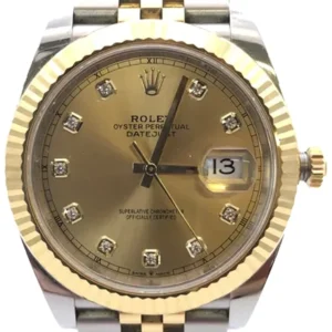 ロレックス デイトジャスト YG/SS ゴールド 126333G
