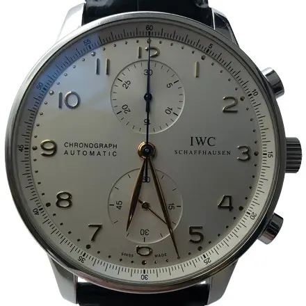 IWC ポルトギーゼ クロノグラフ オートマチック IW371445 SSの買取実績