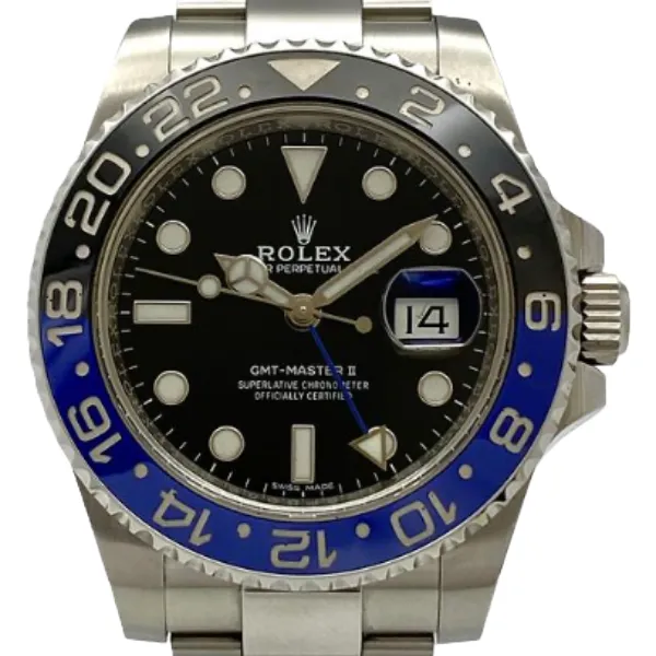 ロレックス GMTマスターⅡ 116710BLNRブラック