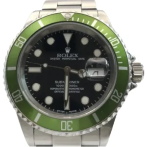 ロレックス サブマリーナーデイト SS グリーン 16610LV