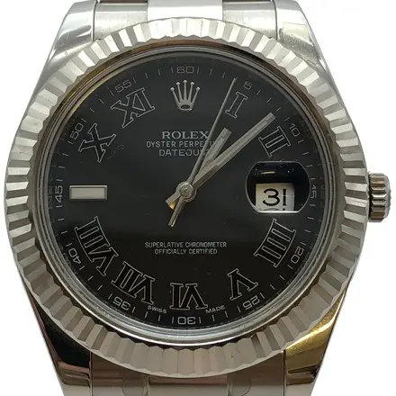 ロレックス デイトジャストII SS グレー 116334の参考買取価格