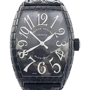 フランク ミュラー トノウカーベックス ブラッククロコ 8880SC BLK CRO SS