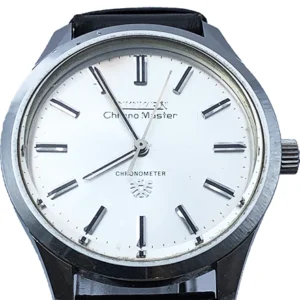 シチズン クロノマスター 4-02171Y SS/革 自動巻式