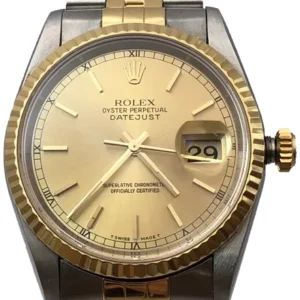 ロレックス デイトジャスト SS/YG  16233