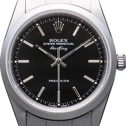ロレックス エアキング SS ブラック 14000Mの参考買取価格