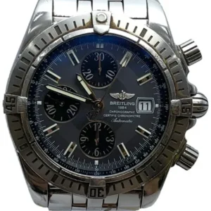 ブライトリング クロノマット・エボ・グレー A13356 SS