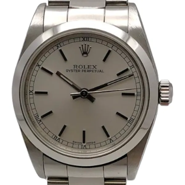 ロレックス オイスターパーペチュアル 77080 シルバー