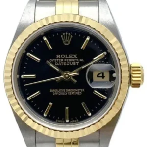ロレックス デイトジャスト YG/SS ホワイト 79173