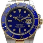 ロレックス サブマリーナー デイト YG/SS ブルー 116613LBの参考買取価格