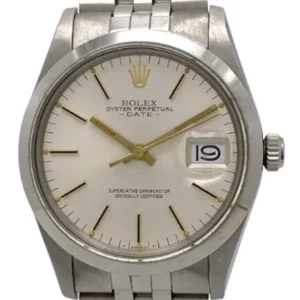 ロレックス オイスターパーペチュアルデイト 15000 シルバー