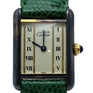 カルティエ マストタンク 33460 925YG/革