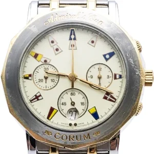 コルム アドミラルズカップ 96.830.20 V585 SS/YG 手巻式