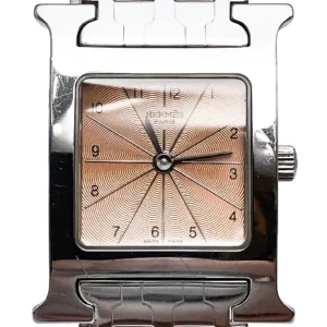 エルメス Hウォッチ SS オレンジ