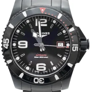 ロンジン ハイドロコンクエスト ブラックアウト L3.742.2.56.6 SS