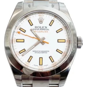 ロレックス ミルガウス SS ホワイト 116400