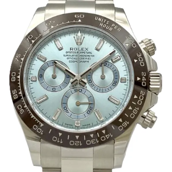 ロレックス デイトナ PT アイスブルー 116506A