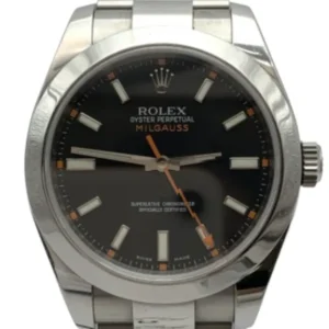 ロレックス ミルガウス SS ブラック 116400