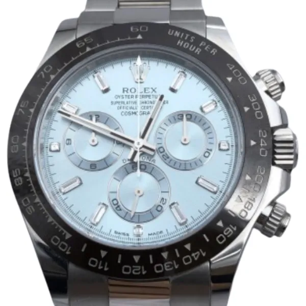 ロレックス デイトナ PT アイスブルー 116506A