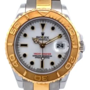 ロレックス ヨットマスター YG/SS ホワイト 69623