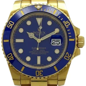 ロレックス サブマリーナー デイト 116618LB ブルー